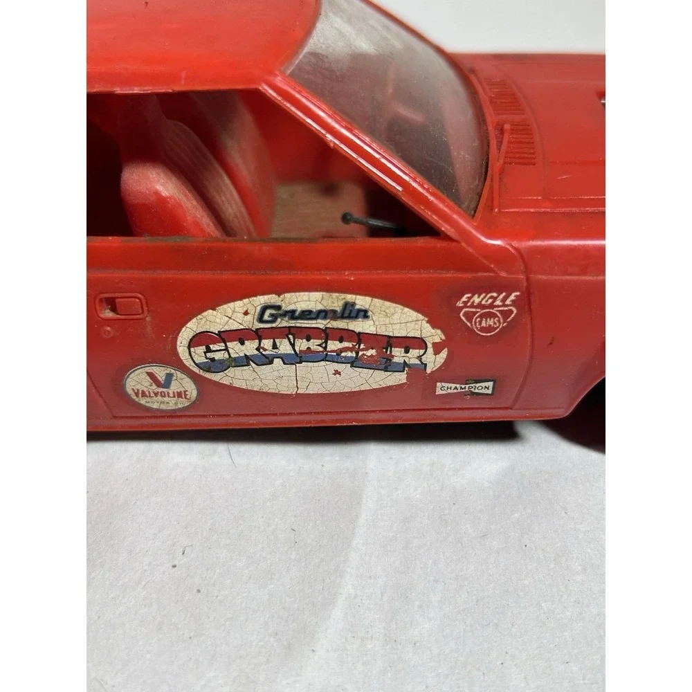 Vintage 1970s Gremlin Grabber Model Lindberg 1/20 Scale Big Collectible Car Toy